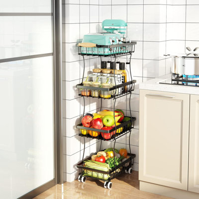 Wellison Metal Bar Cart
