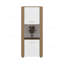 Armoire de rangement verticale en chêne naturel