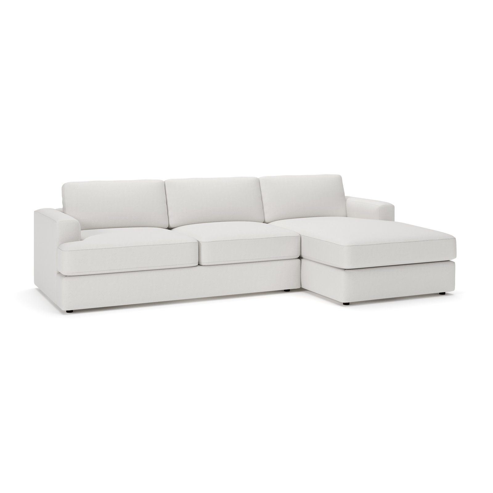 Cayden Sectional with Chaise, Right Hand Facing, Macarena Beige