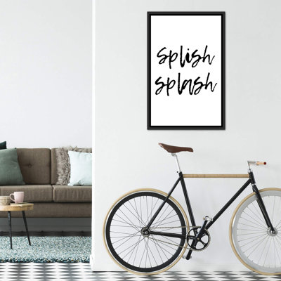 Splish Splash Lemonardi - impression d'art textuel