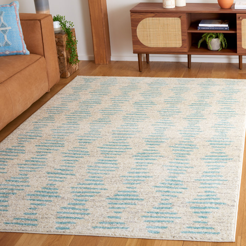 Kalep Tulum Performance Abstract Rug, Rectangle 5'5" x 7'7"