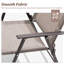 Chaise de patio pliante en métal Hickley-1747618591
