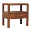 Table de chevet en rotin Saffron