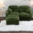Compression Cozy Chenille Sectionals, Modern Modular Ottoman For Home