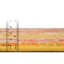 Tapis doré / rouge Galyean-31820832
