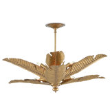 Tropical 6 - Light Semi Flush Mount