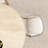   Matte Travertine Stone Top Dining Table For 4-8, Geometric Stable Pedestal Kitchen Table With Expanded Tray-1990106991
