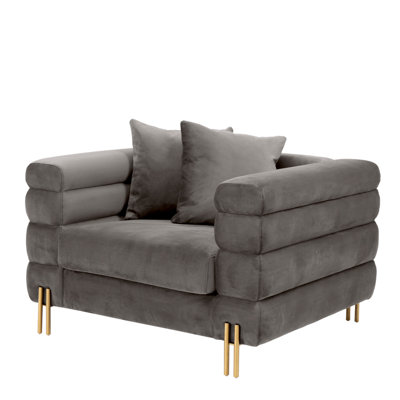 York Upholstered Barrel Chair