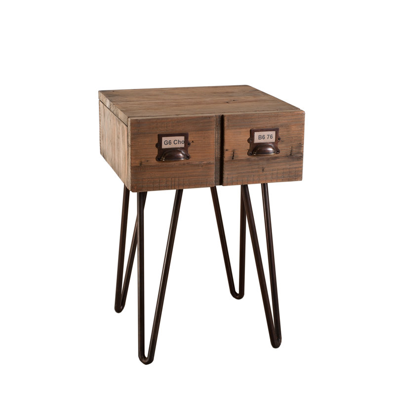 Side Table with Storage