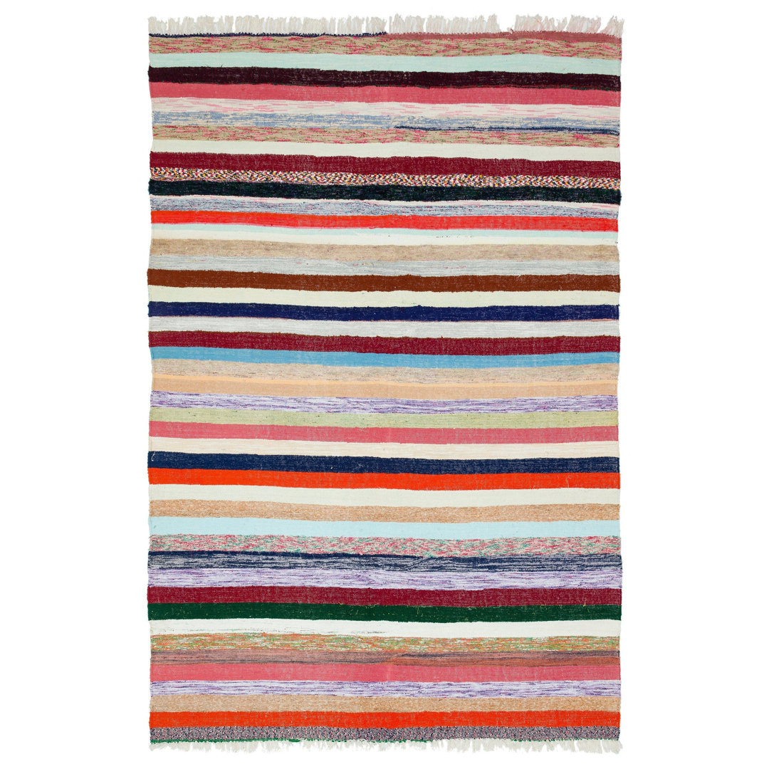 Defreitas Hand Knotted Area Rug