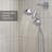Kohler Awaken 2-In-1 Multifunction 1.75 GPM Shower Combo Kit, Showerhead and Handshower, Three Spray Settings-169609151