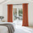 Cadnite 50" W Thermal 100% Blackout Linen Textured Curtain Panels-718107645-706787544
