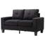 Causeuse modulaire Newbury, noir