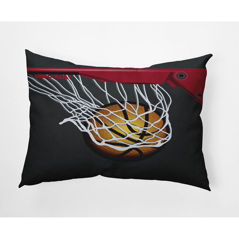 Outdoor Reversible Throw Pillow, Gray