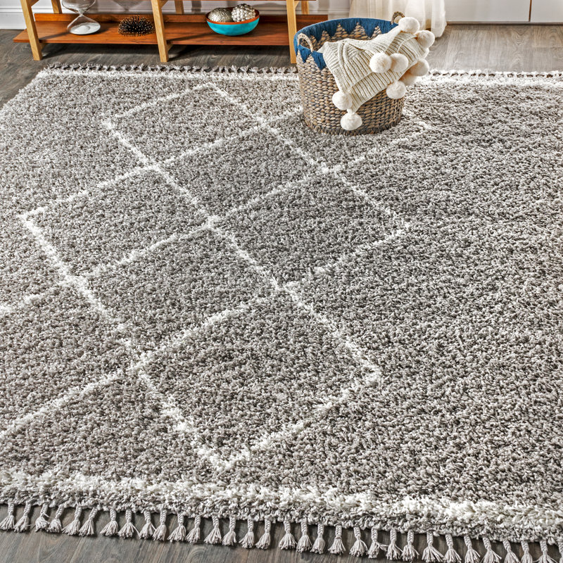 Tapis à poils longs Cantera, Rectangle 7 pi 9 po x 10 pi