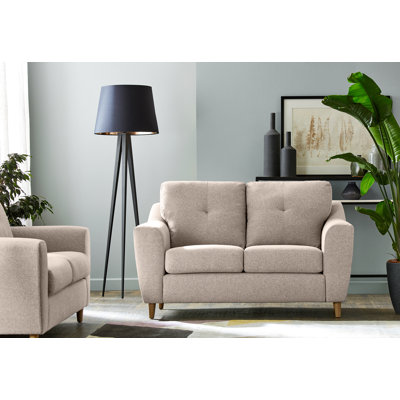 Espitia 2 Seater Polyester Tufted Sofa