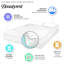 Ensemble de draps en mélange de coton 600 fils 600 fils-40192785-40192784