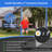 Gymax Round Backyard Trampoline with Safety Enclosure