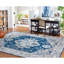 Tapis bleu marine / gris Aurich 851-1396353870