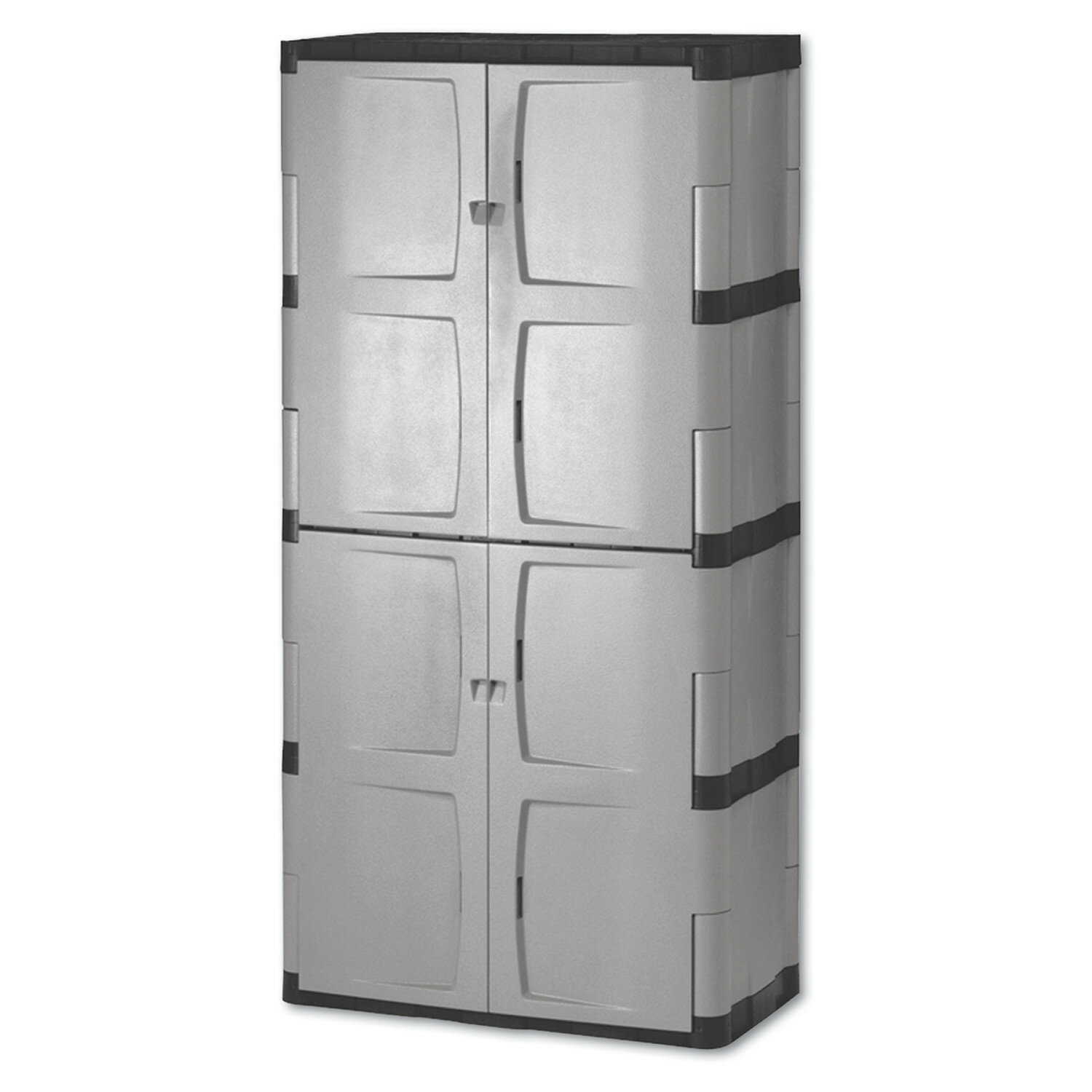 Rubbermaid Plastic Single Storage Cabinet ( 72'' H x 36'' W x 18