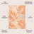 Hallas Tropical Palm Leaf Cream/Orange Indoor/Outdoor Rug-69806977
