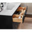 Meuble-lavabo 42 po en bois massif avec comptoir en marbre d'ingénierie 1 po, lavabo simple-106492156-106492161-121644438