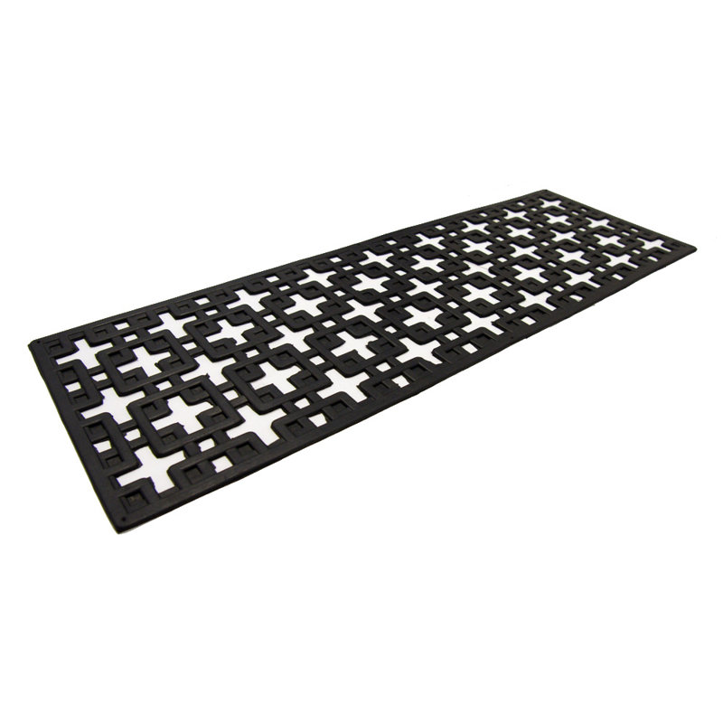 Tapis d’escalier noir à marches recycled stars