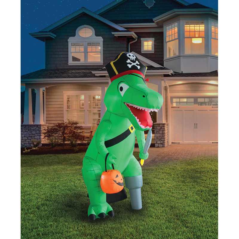 Dino pirate gonflable