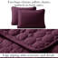 Ensemble de courtepointe réversible surdimensionnée et légère avec taies décoratives Southshore Fine Linens-40261344-40290535