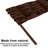 16"H X 48"W Natural Woven Wood Edging-116270647