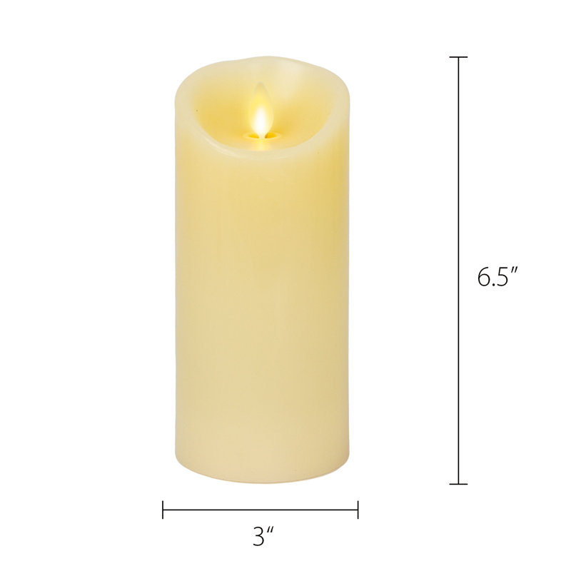 Luminara Unscented Flameless Candle & Reviews | Wayfair