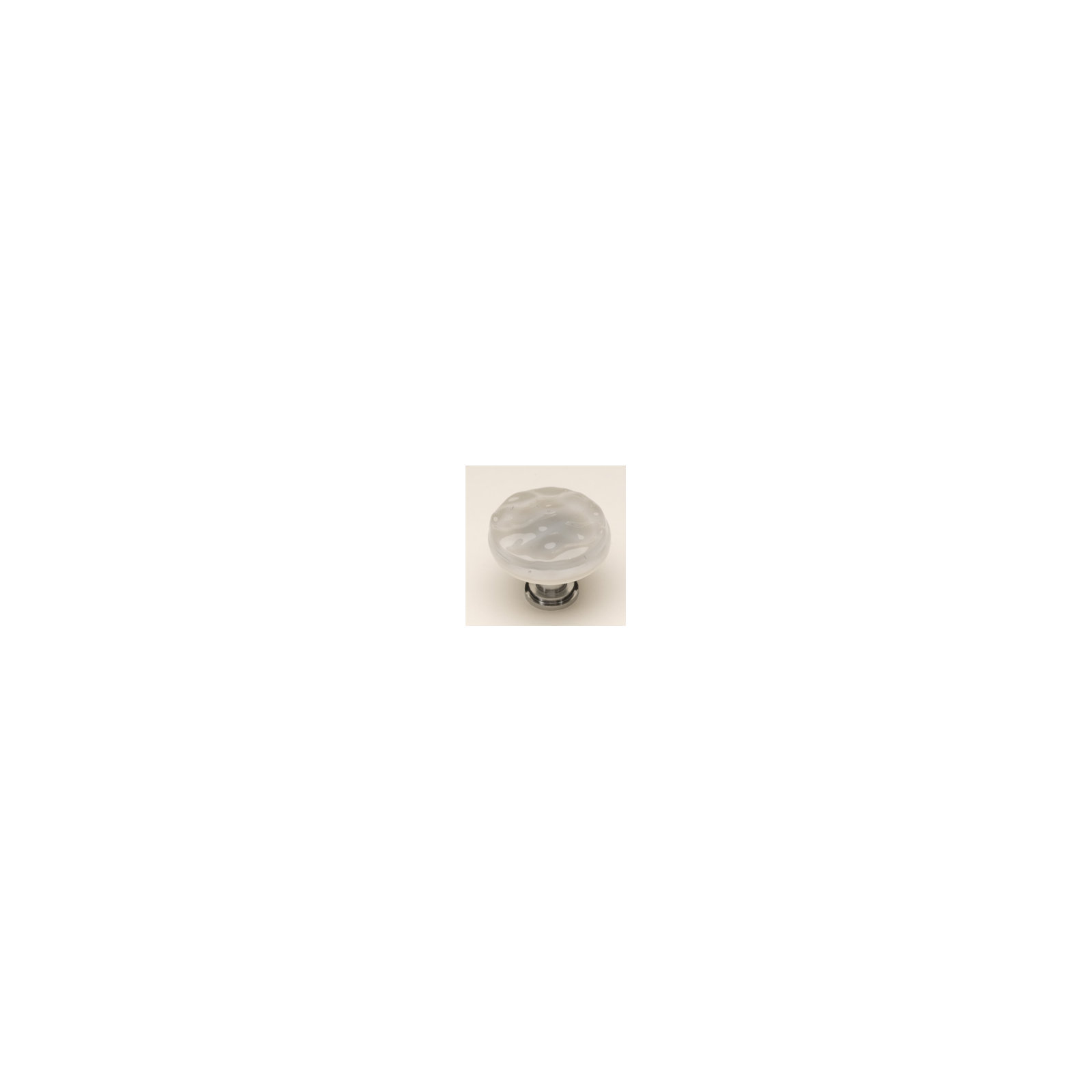 Glacier Mushroom Knob Knob, Oil Rubbed Bronze, Bluish Gray