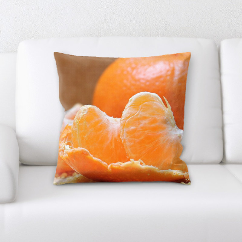 Coussin tangerines