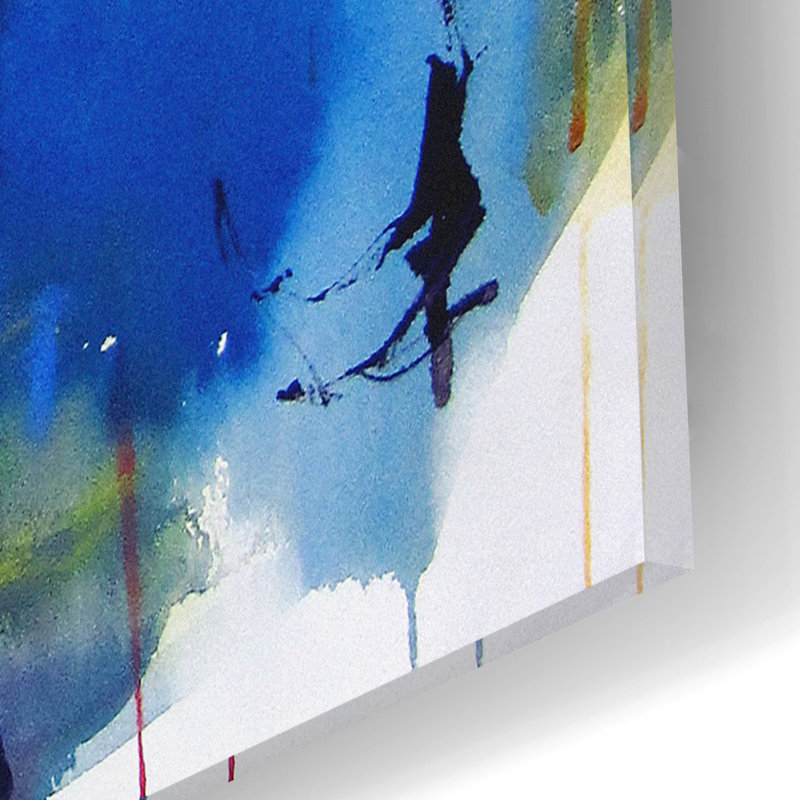 Art épique «My Mothers T dents» par Alice Weil, acrylique «My Mothers T dents» par Alice Weil, H 16 po x l 12 po x P 0,13 po