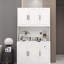Armoire de rangement pour garde-manger avec comptoir pour four à micro-ondes-1891793461-1891793463
