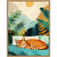 «Cats Life Nap» par Ilora, reproduction d'art sur toile encadrée-842100867