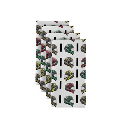 Brendon Polyester Abstract Square Napkin