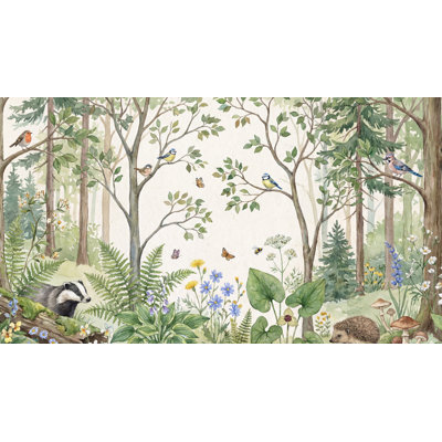 Papier peint botanique Meadow Flowers