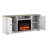 Henrik Farmhouse TV Stand with Electric Fireplace-123475123
