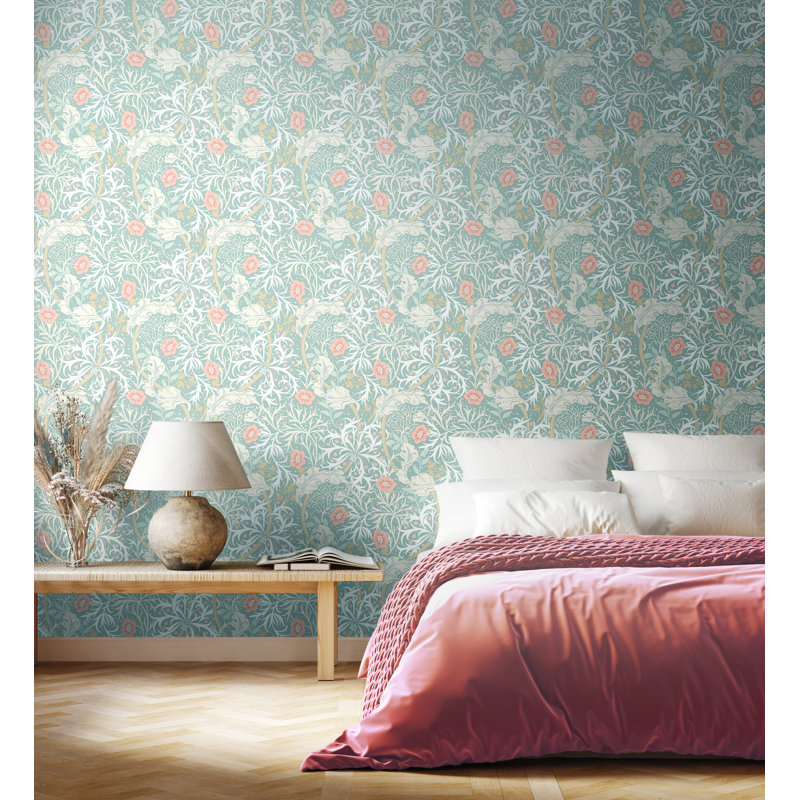 Padstow 10m x 50cm Wallpaper Roll, Seafoam