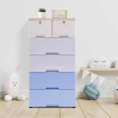 Regnold 6 Drawer Storage Drawer Lockable