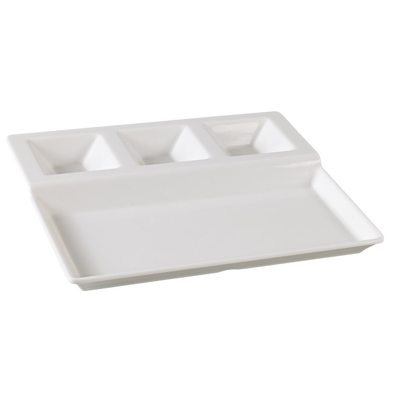 Yanco Accessaries Melamine Divided Serving Dish