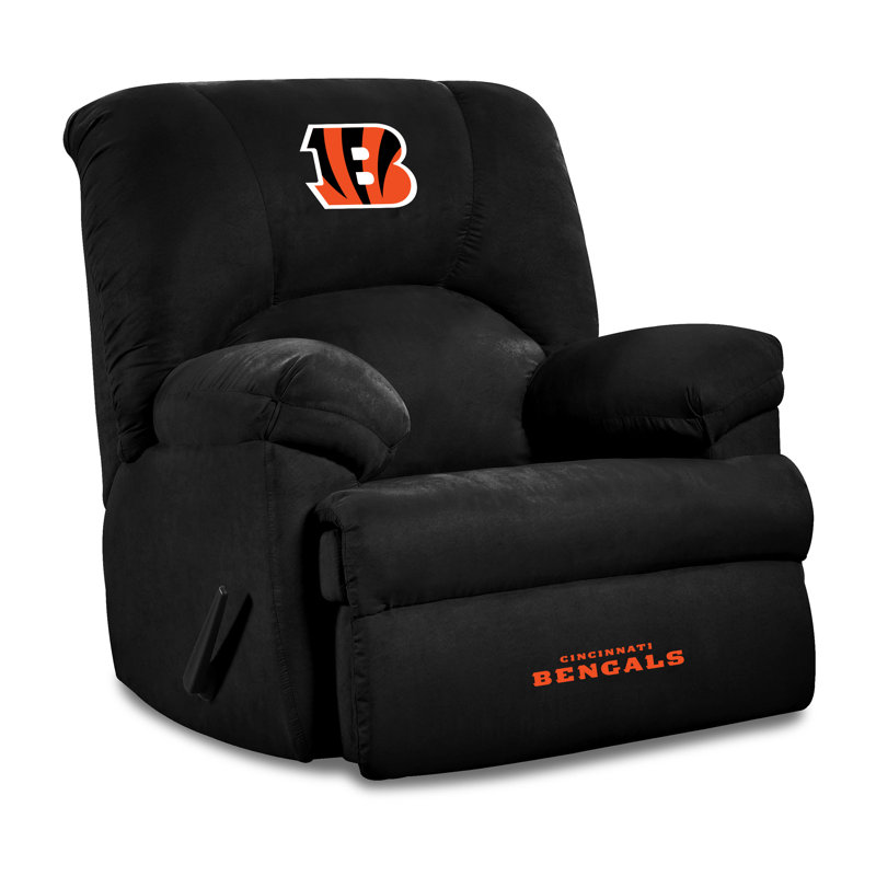 NFL Upholstered Recliner, Cincinnati Bengals