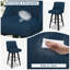 Tabourets de bar et de comptoir Loriell avec structure en bois massif-1010717033-1010717045-1010717032