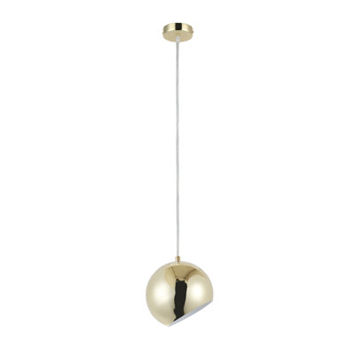 Luminaire sphère suspendu 1 lumières simple Monterey