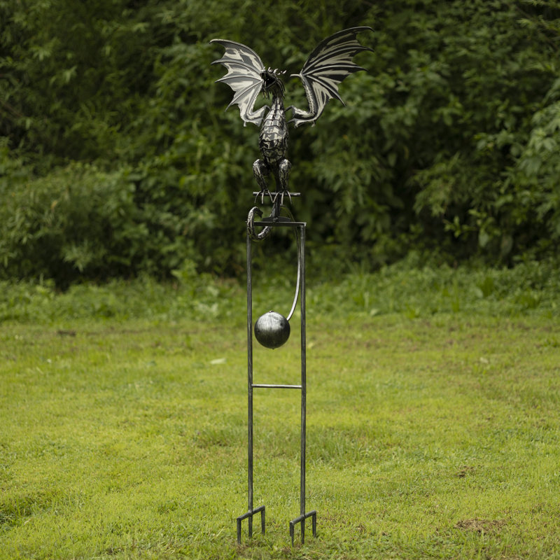 Piquet de jardin dragon "Moonfyre"