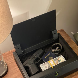 Coffre-fort à accès rapide avec verrou biométrique Home Defence Home Defence