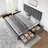 Bed Frame With Headboard And 4 Storage Drawers, Platform Bed Frame Square Stitched Button Tufted-1669489740-1669489732