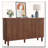 4-Door Buffet Sideboard Cabinet With Storage