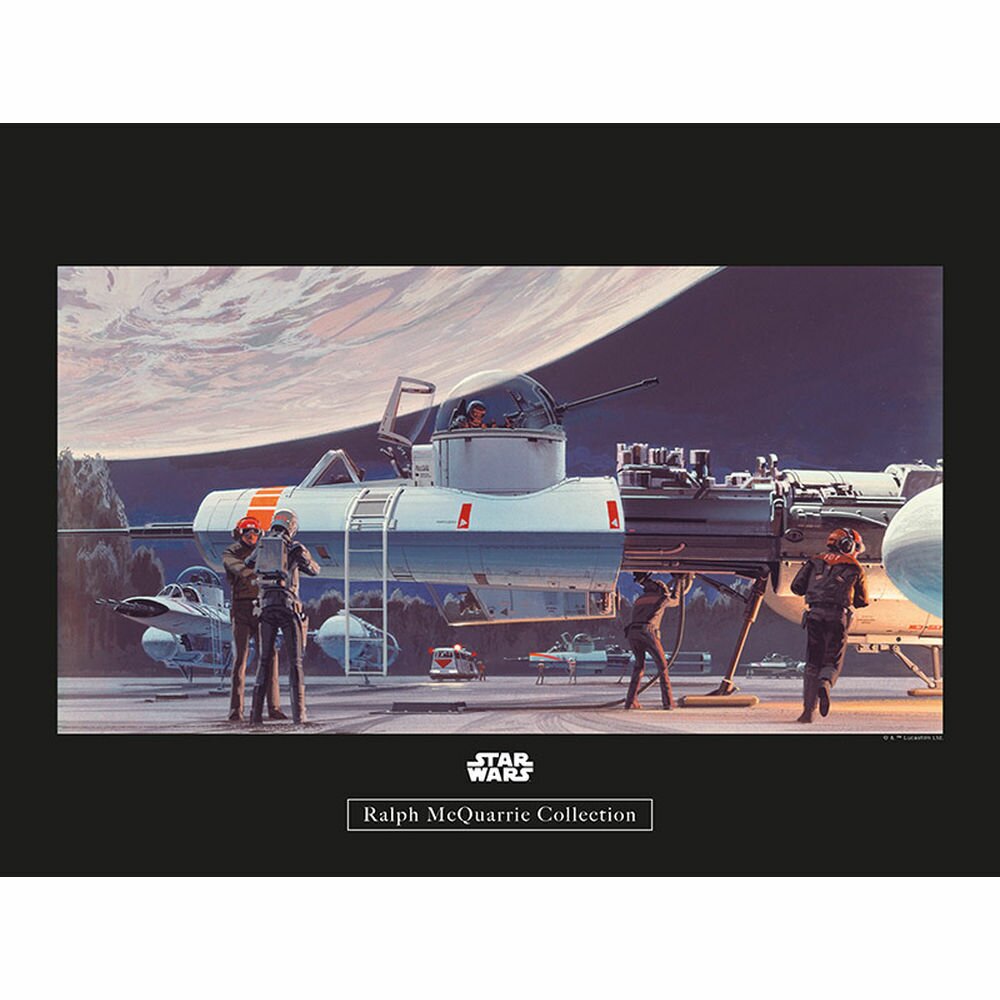 Poster Star Wars Rmq Yavin Hangar